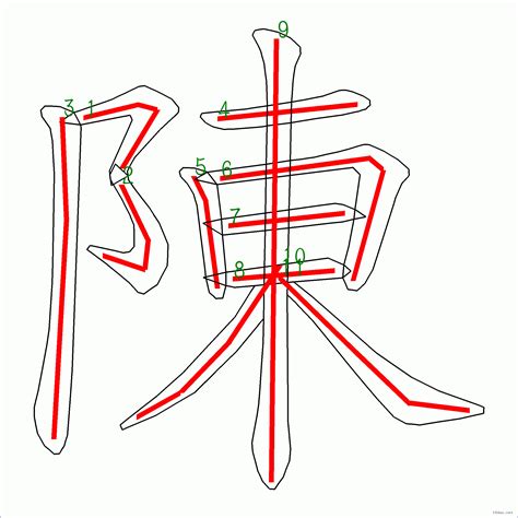 陳筆畫數|漢字: 陳 (多音字)